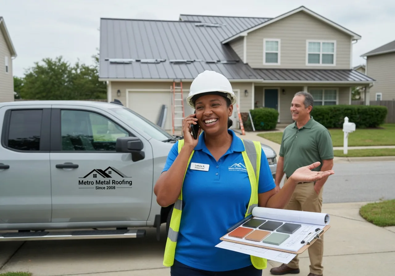 Storm Damage Metal Roof Repair in Jersey Mills, PA
